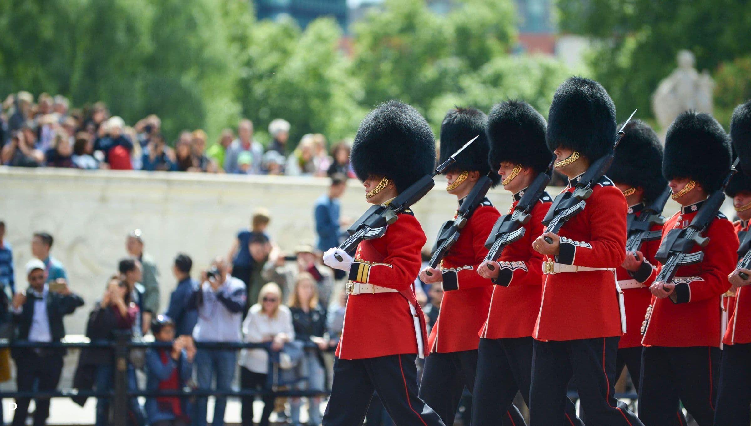 Cambio della guardia a Buckingham Palace