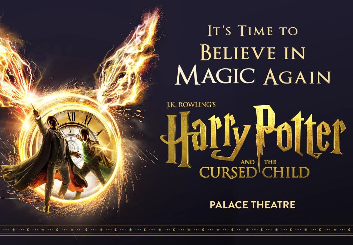 Biglietto d'ingresso per lo spettacolo teatrale "Harry Potter and the Cursed Child"